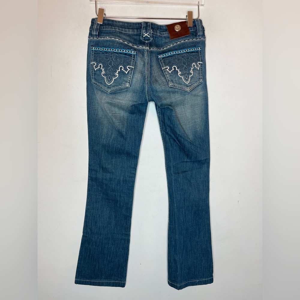 Antik Denim embroidered jeans. Size 29